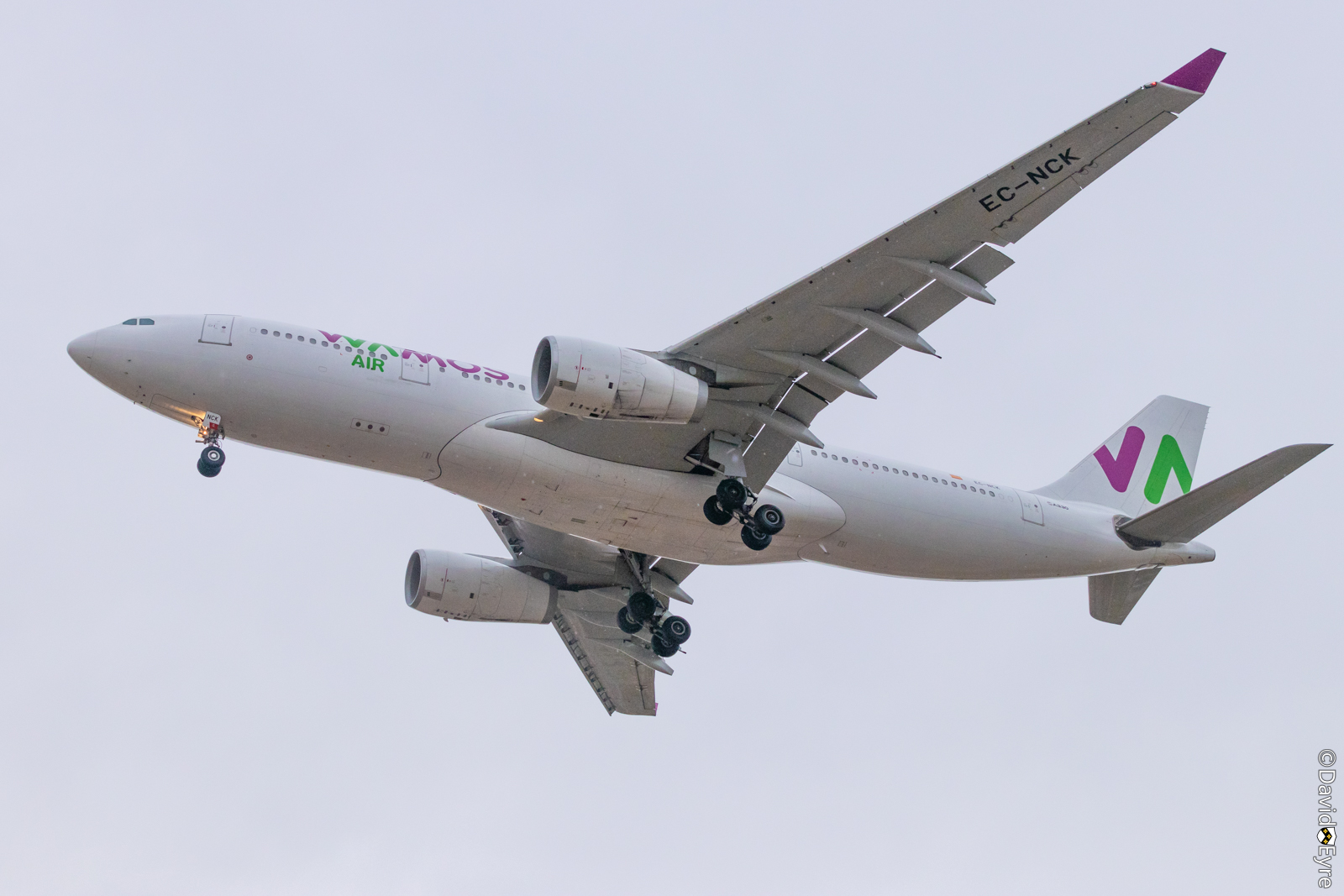 Ec Nck Airbus A Of Wamos Air Leased To Air New Zealand At