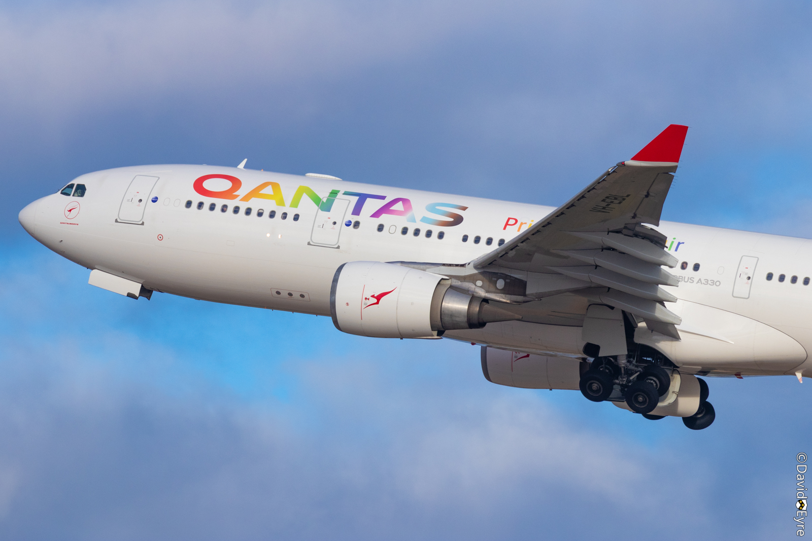 Vh Ebl Airbus A Of Qantas Named Whitsundays With Special