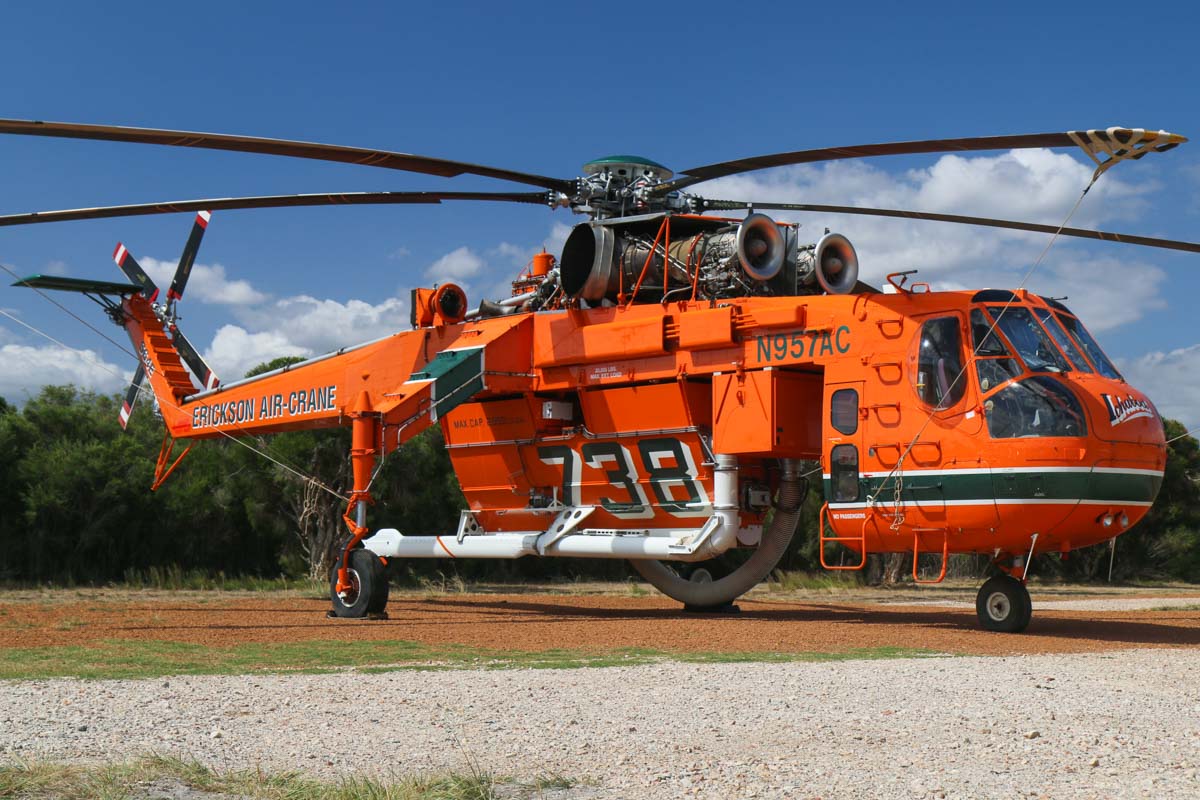 N957AC / 738 Sikorsky S-64E Skycrane (MSN 64-065) of Erickson Air-Crane ...