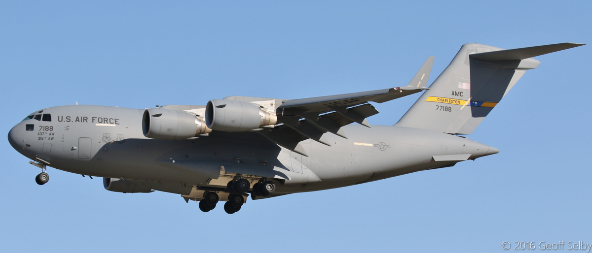 07-7188 Boeing C-17A Globemaster III (MSN 50206/F205/P188) of the US ...