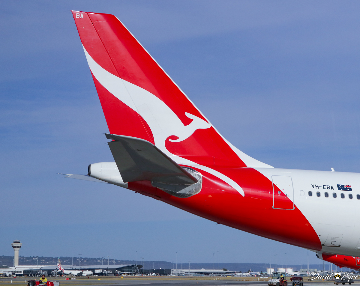 VH-EBA Airbus A330-202 (MSN 508) of Qantas, named ‘Cradle Mountain’, at ...