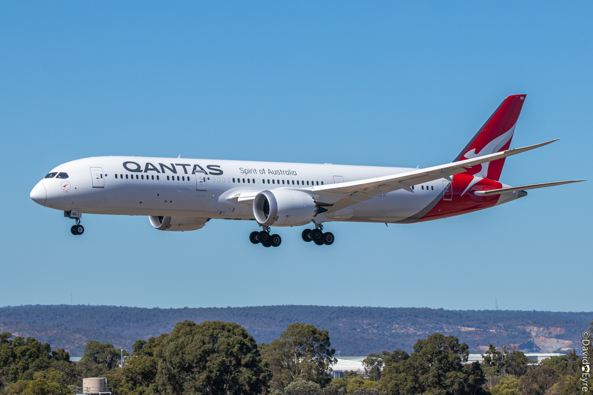 VH-ZNG Boeing 787-9 Dreamliner (MSN 36240 / 774) of Qantas, named ...