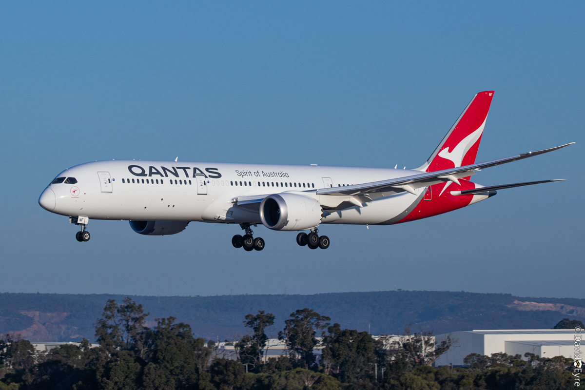 VH-ZNF Boeing 787-9 Dreamliner (MSN 36239/742) of Qantas, named ...