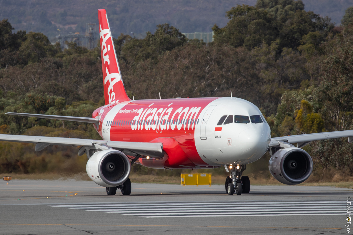 PK-AZF Airbus A320-216 (MSN 5706) Of Indonesia AirAsia, At Perth ...