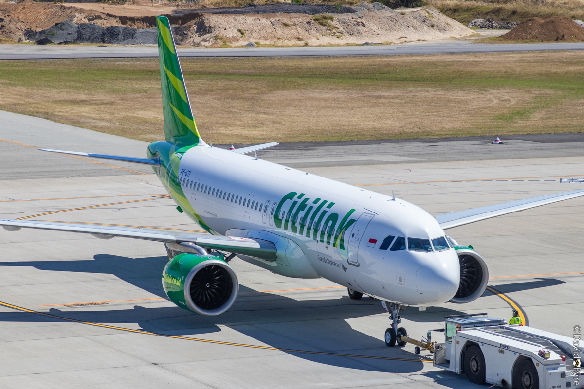 PK-GTI Airbus A320-251N (MSN 8303) of Citilink at Perth Airport – 8 ...