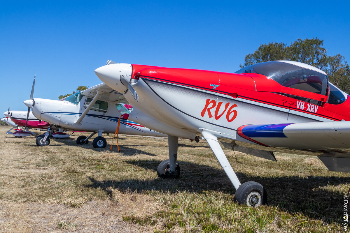 Aircraft Line-up At At The Sport Aircraft Builders Club (SABC) Annual ...