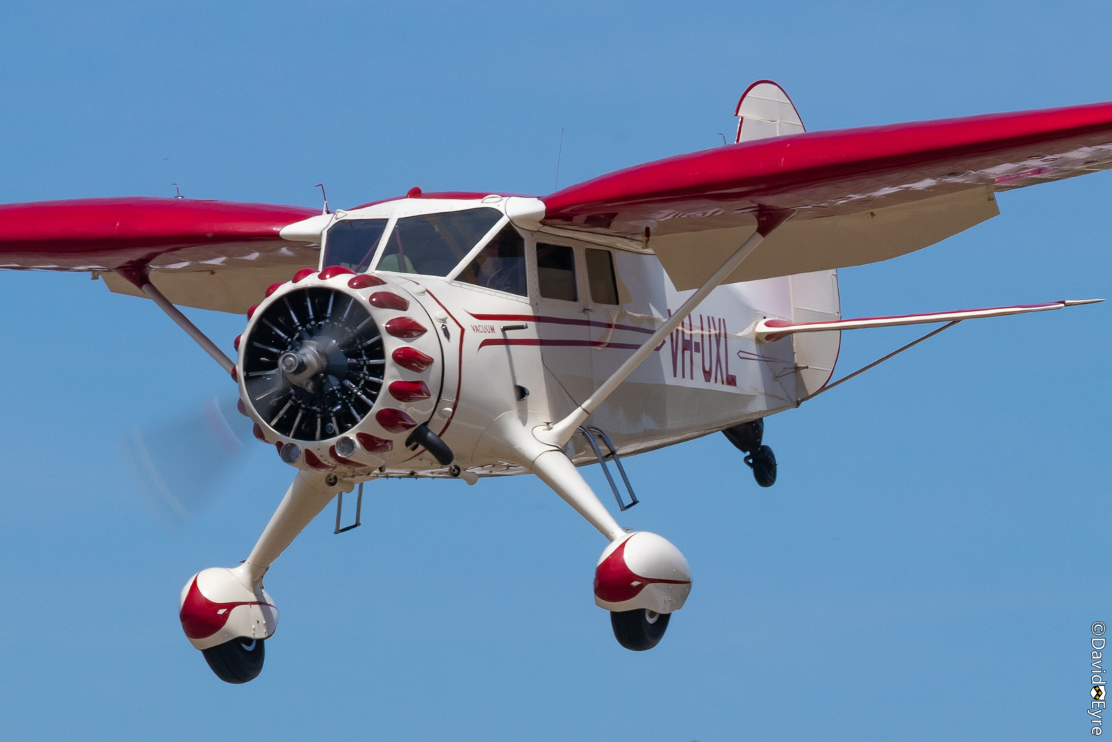 VH-UXL Stinson SR-8C Reliant (MSN 9766) owned by Kevin Bailey, at the ...